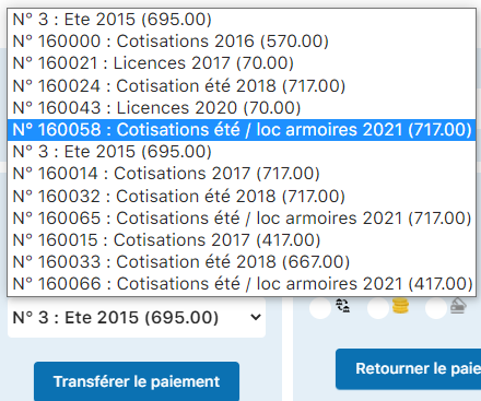 Sélection de la destination - Vue 1